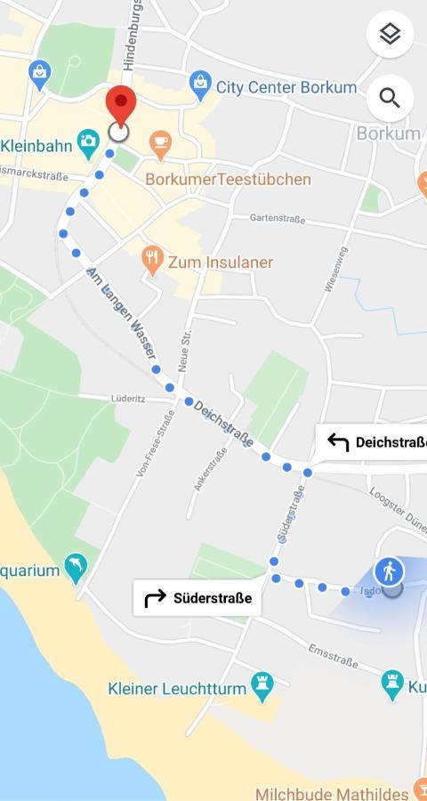 Hotel Pension Loose Боркум Екстер'єр фото